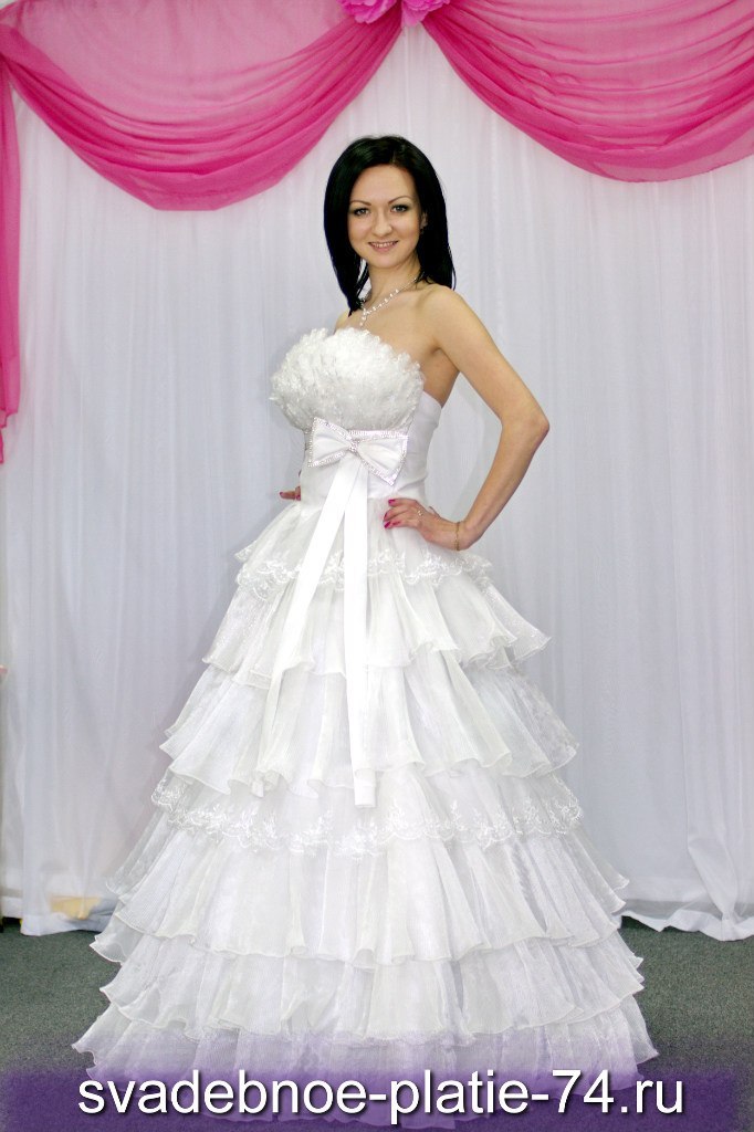 Свадебное платье Воланчик