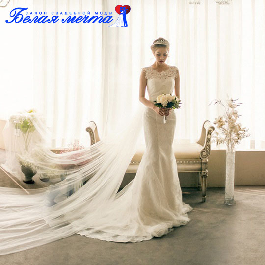 Свадебное платье "Русалка"2016г